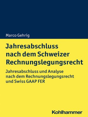 cover image of Jahresabschluss nach dem Schweizer Rechnungslegungsrecht